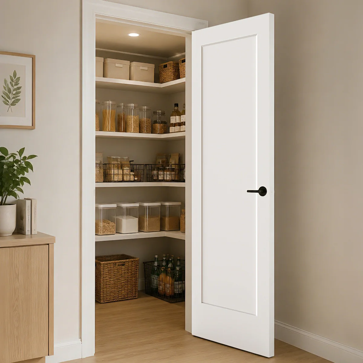 30x80+in.+1+Panel+Shaker+Style+White+Primed+Hollow+Core+Composite+Interior+Molded+Door+Slab-121872294 (2)